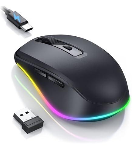 Optical 7 LED Mouse