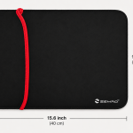 Reversible Laptop Sleeve, Black/Red, Water Repellent, Slim Fit image 2