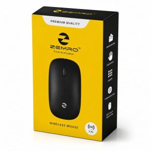 Wireless Mouse, Black, 10M Radius