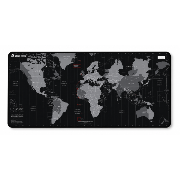 Mouse Pad, World Map Desk Mat Non-Slip